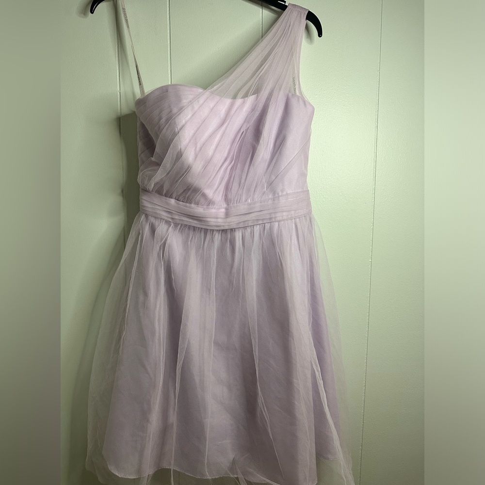 David Bridal Size 6 Purple Bridesmaids Dress